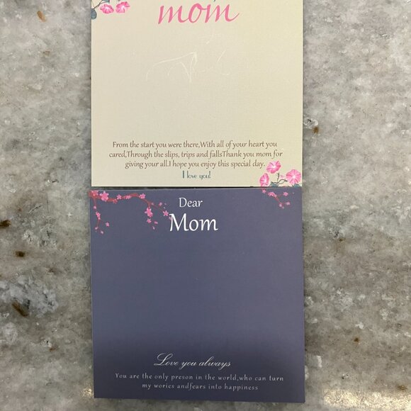 Trendy Silver Infinity Heart Pendant Necklace With Gift Cards - Picture 5 of 7